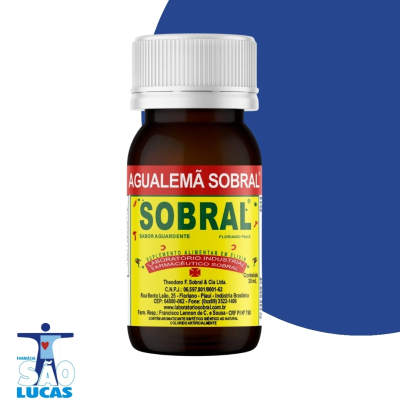 AGUALEMA SOBRAL AGUARDENTE 30ML
