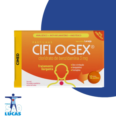 Ciflogex 12cpr cereja