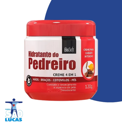 Creme hidratante pedreiro 120gr
