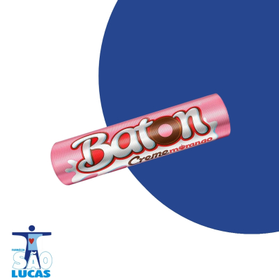 Baton choc morango 16gr