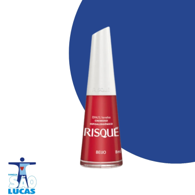 Esmalte risque cr beijo