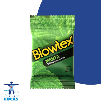 Preservativo blowtex menta 3un