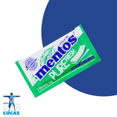 Chiclete mentos spearmint 8.5gr