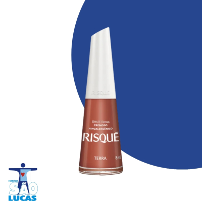 Esmalte risque cr nude terracota provoca 8ml