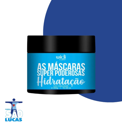 CREME DE TRATAMENTO WIDI CARE SUPER PODEROSAS HIDRATACAO 300GR