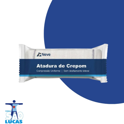 Atadura crepom neve 15cm x 1.80m