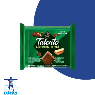 Talento mini castanha do pará 25gr