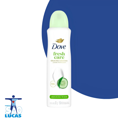 DESODORANTE AEROSOL DOVE GO FRESH PEPINO CHA VERDE 150ML