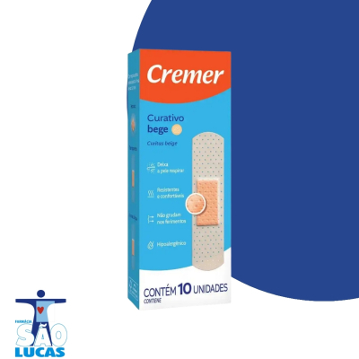 Curativos cremer 10un bege