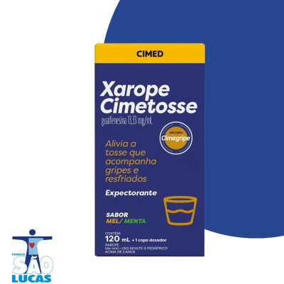 CIMETOSSE 13,33MG XAROPE 120ML