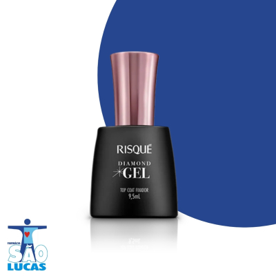 Esmalte risque gel top coat fixador 9.5ml