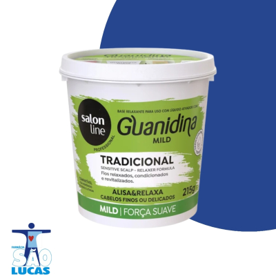 SALON LINE GUANIDINA TRADICIONAL MILD 215G