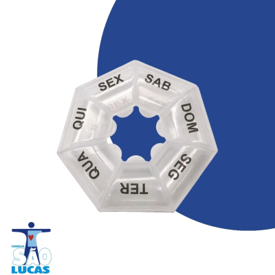 PORTA COMPRIMIDOS PLASTICO PARA 7 DIAS