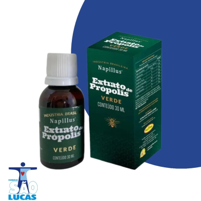 EXTRATO PROPÓLIS VERDE NAPILLUS 30ML
