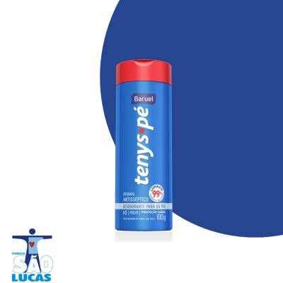 Talco de Pé tenys pe po tradicional cbf 100gr