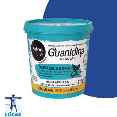 Salon line econom guanid oleo argan regular 218gr
