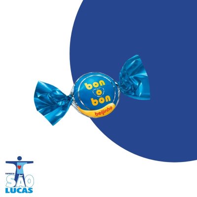 Bombom arcor bonobon beijinho unit