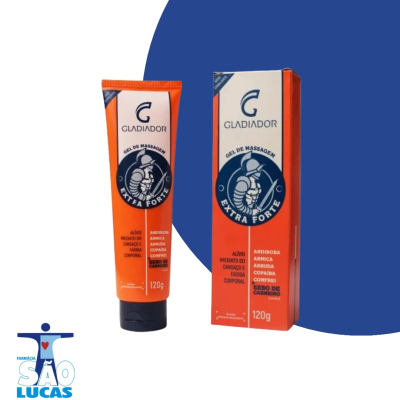Gladiador gel p/ massagem