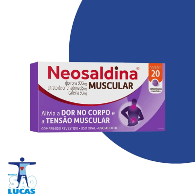 Neosaldina muscular 50+35+300mg 20cpr