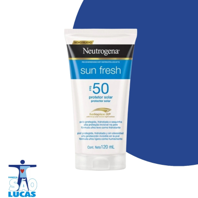 Protetor solar neutrogena sun fresh fps50 120ml