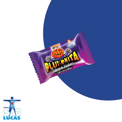 Chiclete plutonita cabeca abobora 5gr un