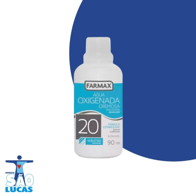 Agua oxigenada farmax cr 20vol 90ml