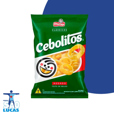 Salgadinho cebolitos 91gr
