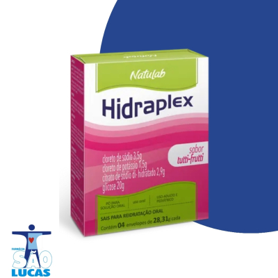 Hidraplex em pó natural 111.6gr 4env
