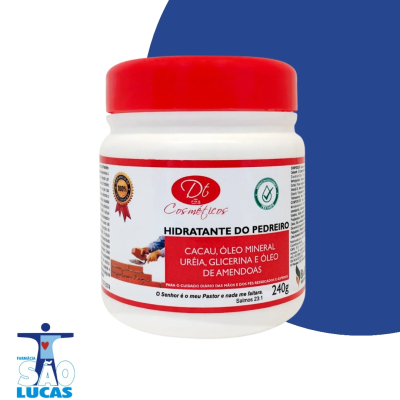 Creme hidratante pedreiro 240gr
