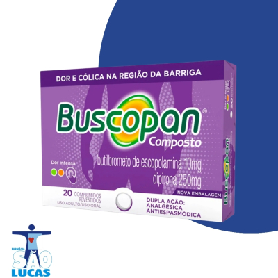 Buscopan composto 10+250mg 20drg