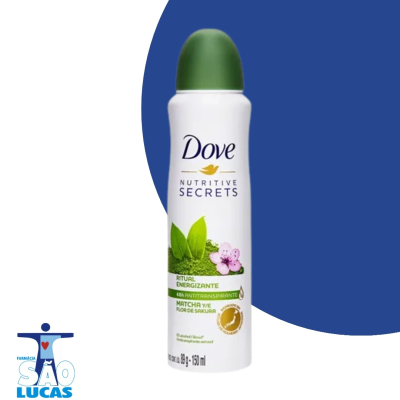 Desodorante aerosol dove matcha ye flor sakura 150ml