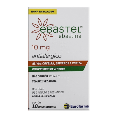 Ebastel 10mg 10cpr