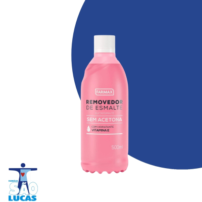 Removedor de esmalte farmax 500ml
