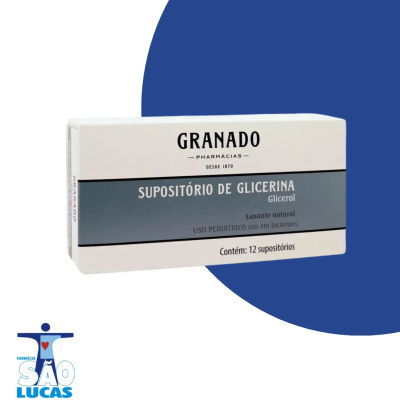 Supositório de Glicerina Infantil unidade gran
