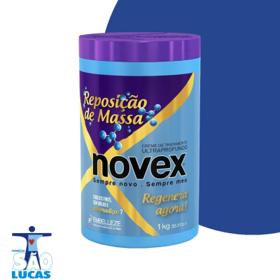 Crem tratamento novex repositor massa 1kg