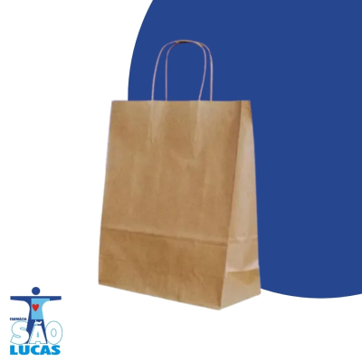 Sacola kraft m 25,5x19,5x8cm 792020-1