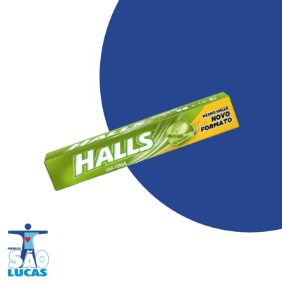 HALLS MONDELEZ UVA VERDE 28GR