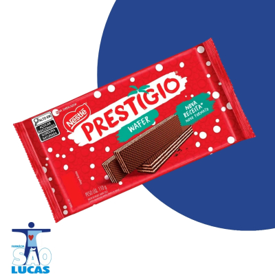 Biscoito wafer prestigio 110gr
