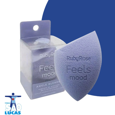 Esponja maq ruby rose feels mood angle blender hbs02