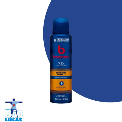 Desodorante aerossol bozzano extreme sport 150ml