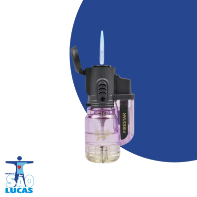 Isqueiro macarico recarr display 12un fs-604