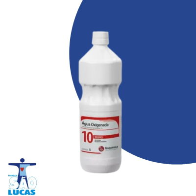Agua oxigenada 10vol antisseptica 1l rioquimica