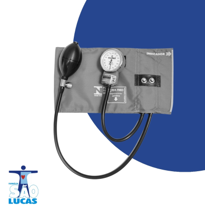 Aparelho de medir pressão esfigmomanometro advlc cinza md30czin