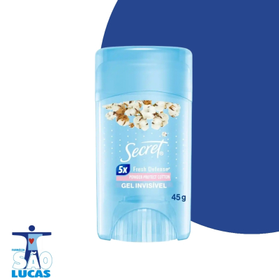 Desodorante secret powder protect cotton gel 45gr