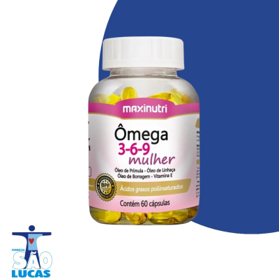 Omega 3-6-9 mulher 60cps