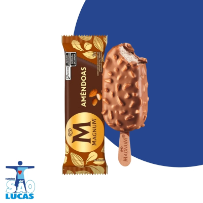 Picole kibon magnum amendoas 72g