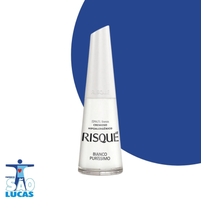 Esmalte risque cremoso bianco purissimo bl