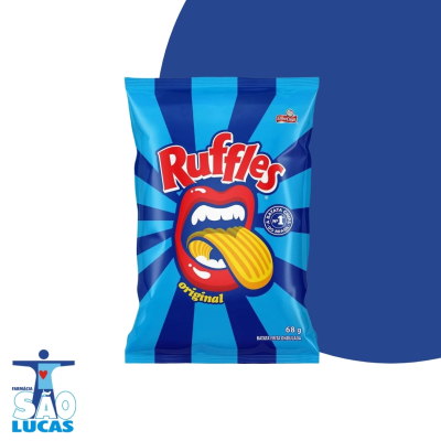 Salgadinho ruffles sal 68g