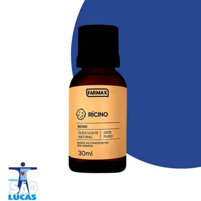 Oleo ricino farmax 30ml