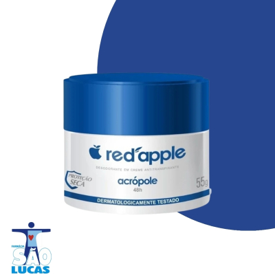 Desodorante creme red apple acropole 55gr
